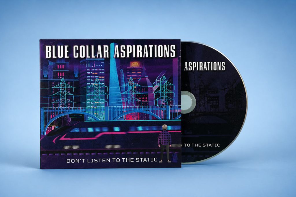 CD in 2 Panel Card Wallet